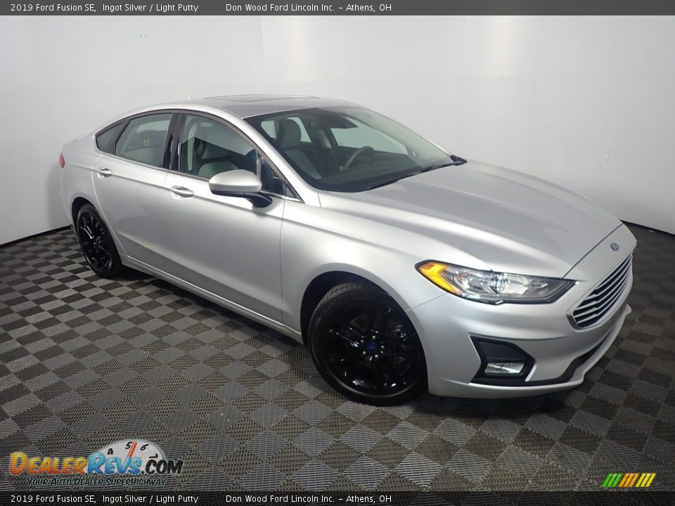 2019 Ford Fusion SE Ingot Silver / Light Putty Photo #5