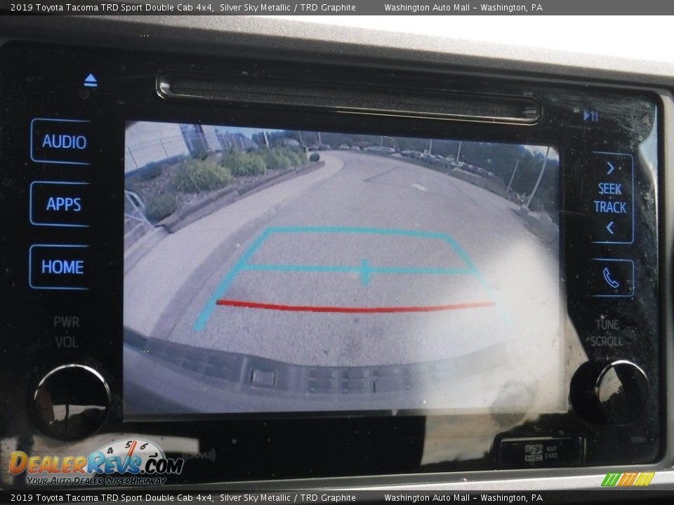 2019 Toyota Tacoma TRD Sport Double Cab 4x4 Silver Sky Metallic / TRD Graphite Photo #4
