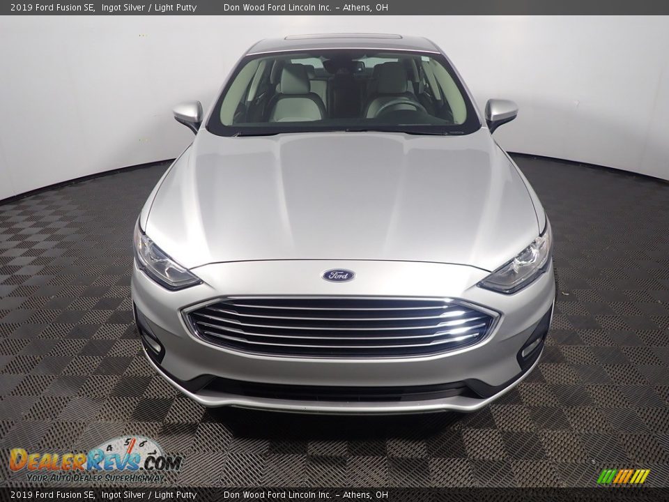 2019 Ford Fusion SE Ingot Silver / Light Putty Photo #7