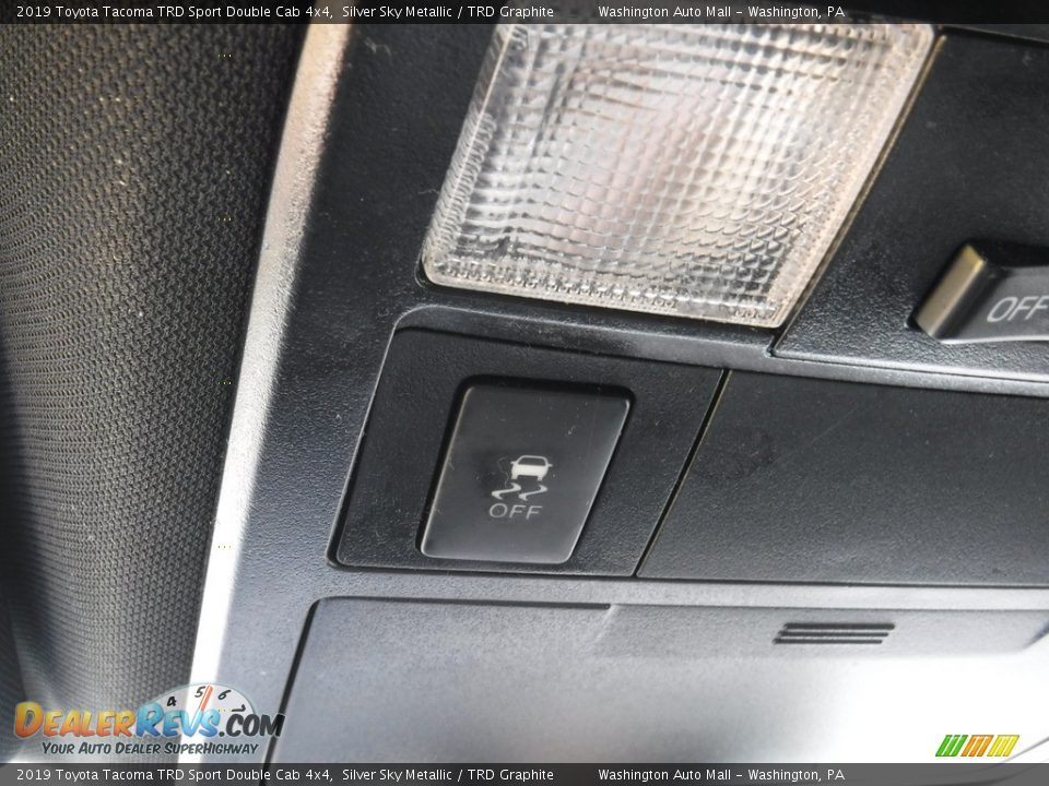 2019 Toyota Tacoma TRD Sport Double Cab 4x4 Silver Sky Metallic / TRD Graphite Photo #6