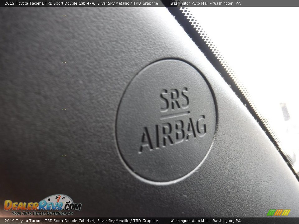 2019 Toyota Tacoma TRD Sport Double Cab 4x4 Silver Sky Metallic / TRD Graphite Photo #7