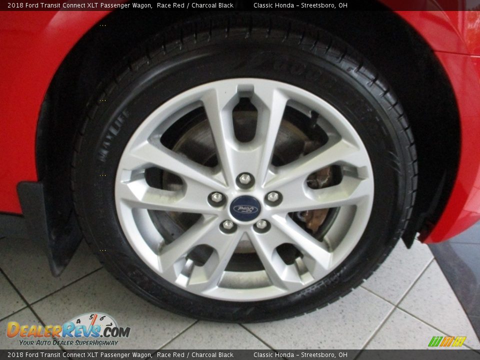 2018 Ford Transit Connect XLT Passenger Wagon Race Red / Charcoal Black Photo #5