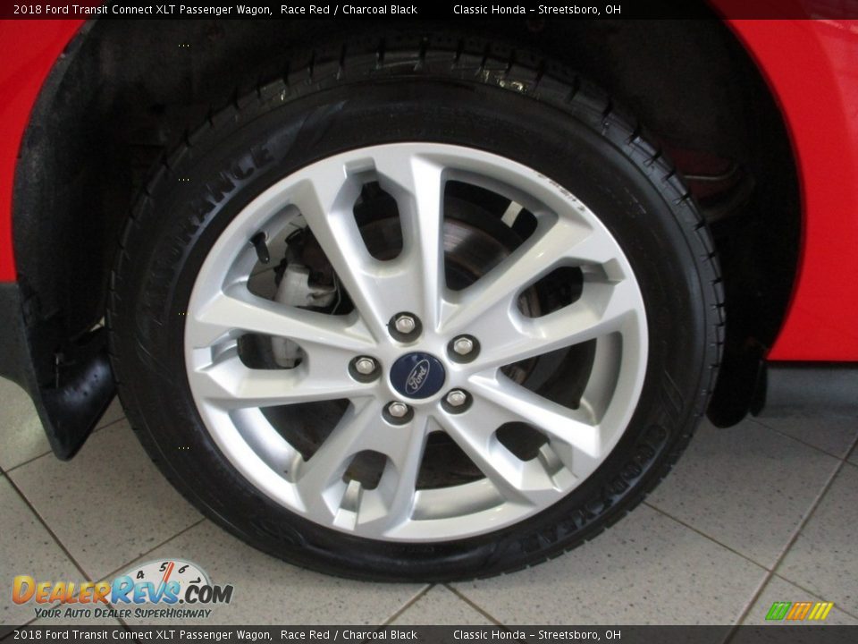 2018 Ford Transit Connect XLT Passenger Wagon Race Red / Charcoal Black Photo #6