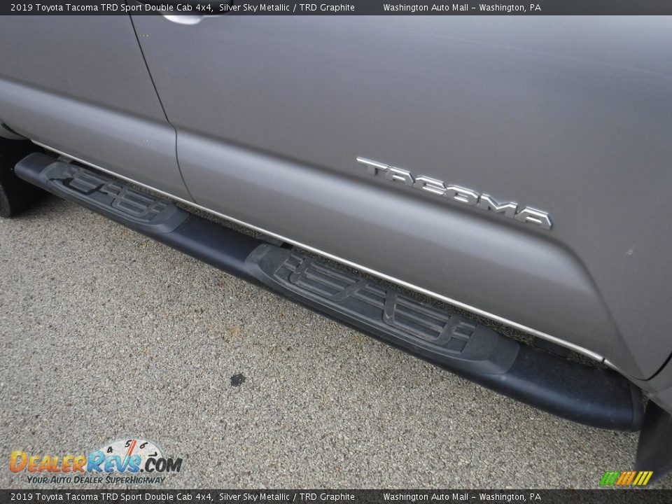 2019 Toyota Tacoma TRD Sport Double Cab 4x4 Silver Sky Metallic / TRD Graphite Photo #10