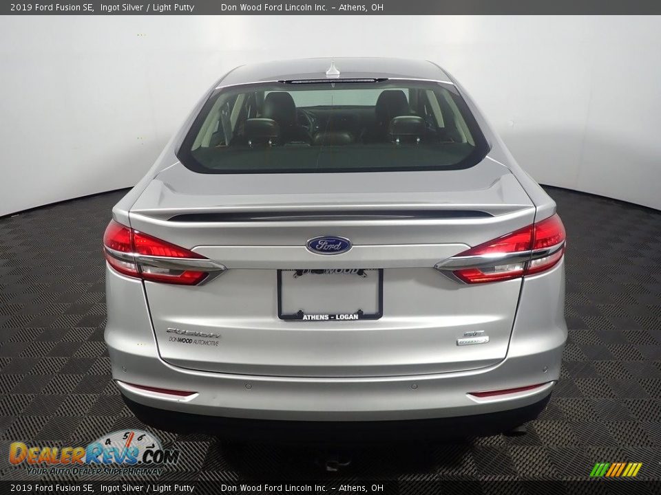 2019 Ford Fusion SE Ingot Silver / Light Putty Photo #15