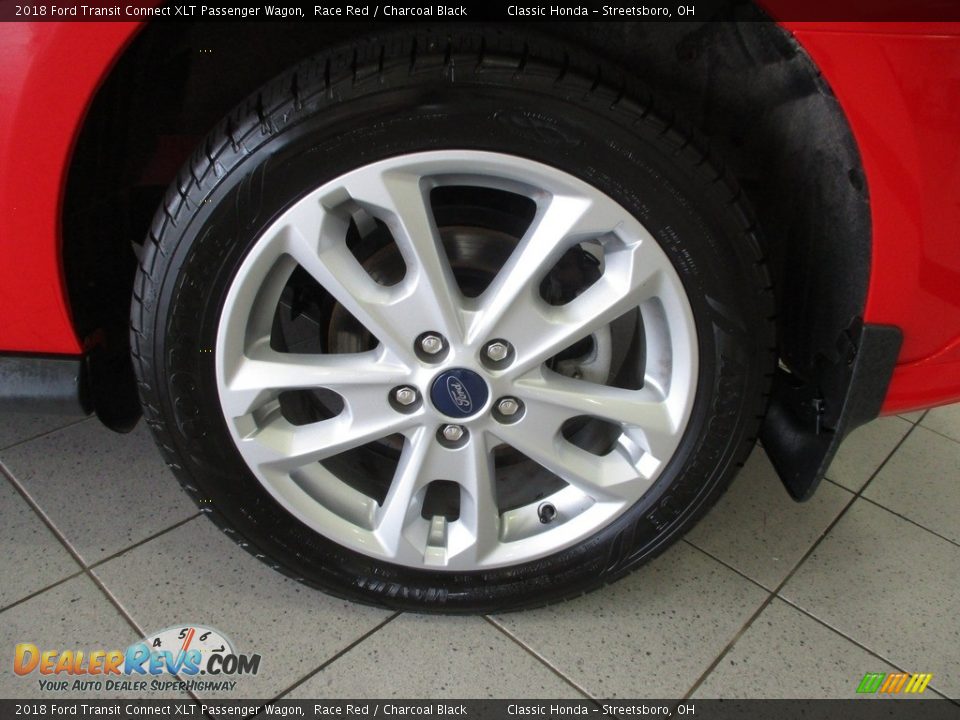 2018 Ford Transit Connect XLT Passenger Wagon Race Red / Charcoal Black Photo #12