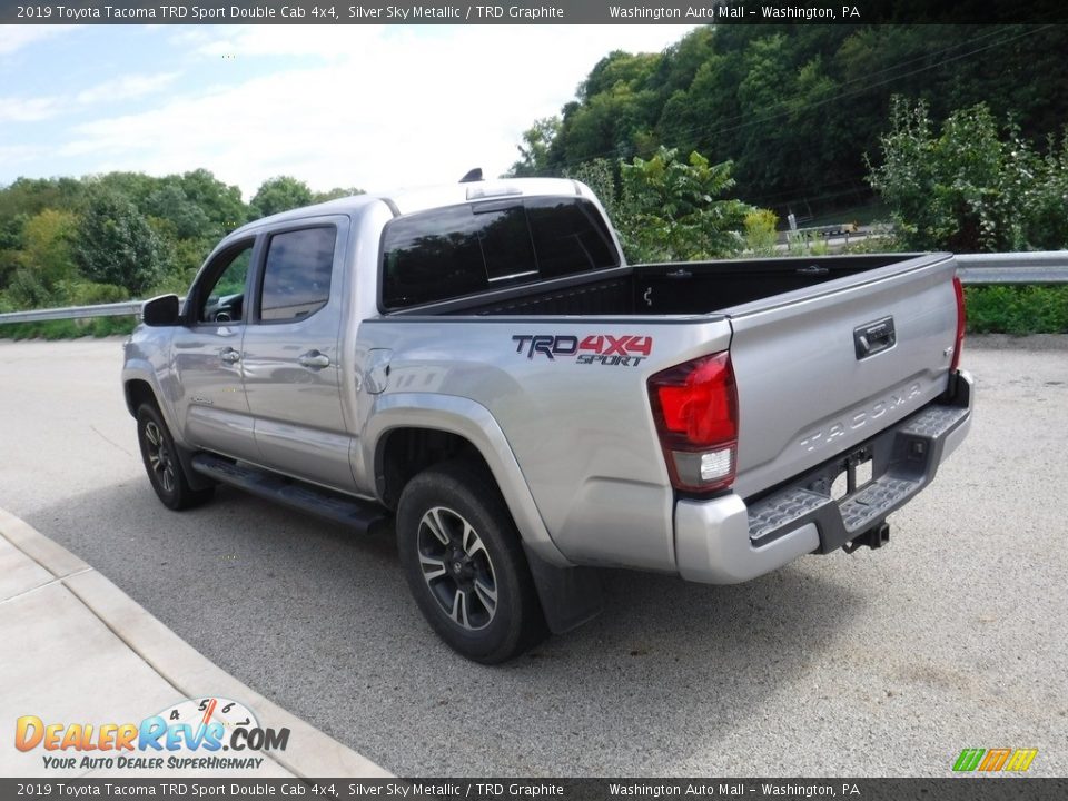 2019 Toyota Tacoma TRD Sport Double Cab 4x4 Silver Sky Metallic / TRD Graphite Photo #15