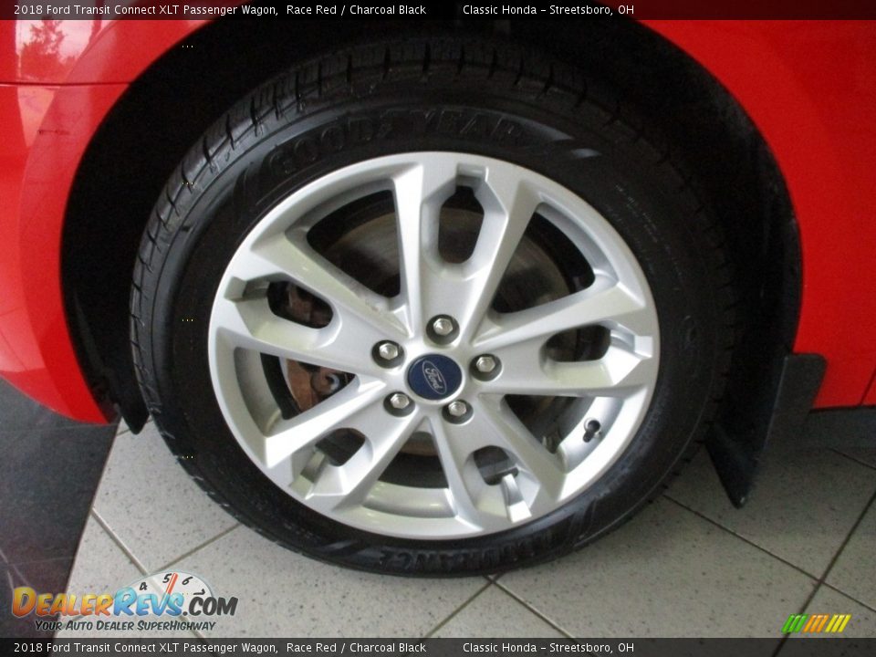 2018 Ford Transit Connect XLT Passenger Wagon Race Red / Charcoal Black Photo #13