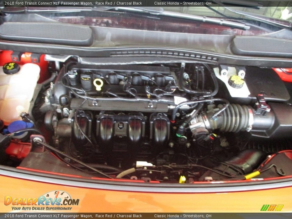 2018 Ford Transit Connect XLT Passenger Wagon Race Red / Charcoal Black Photo #14