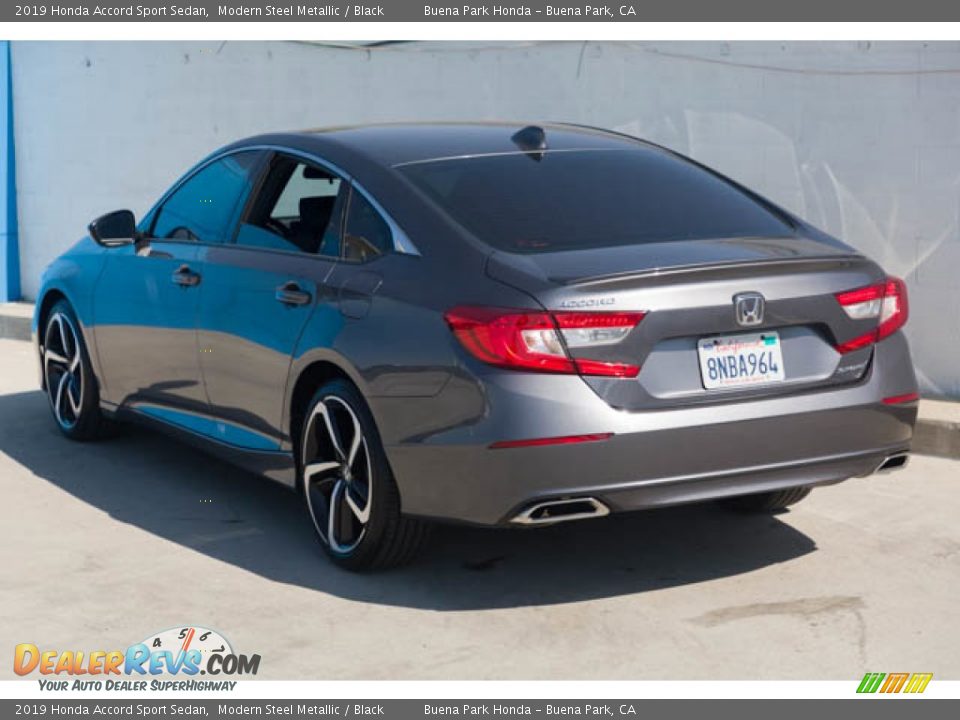 2019 Honda Accord Sport Sedan Modern Steel Metallic / Black Photo #2