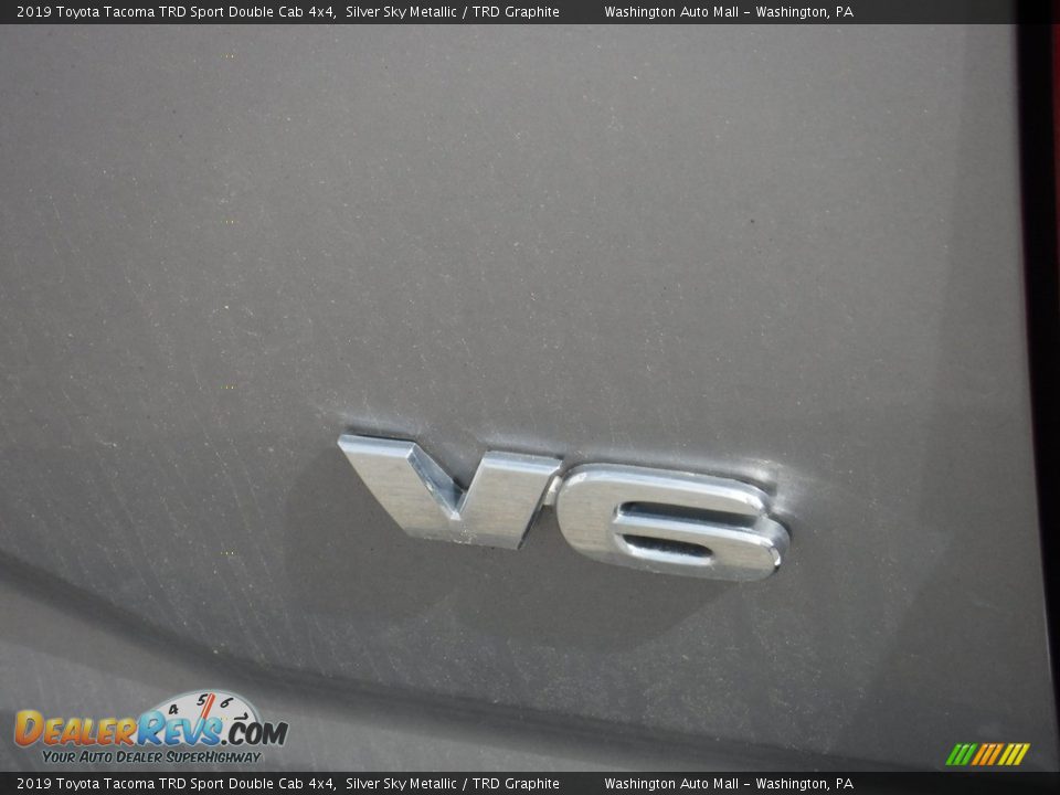 2019 Toyota Tacoma TRD Sport Double Cab 4x4 Silver Sky Metallic / TRD Graphite Photo #18