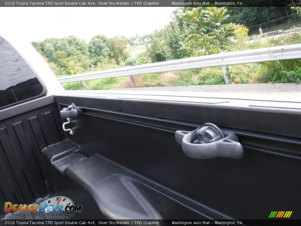 2019 Toyota Tacoma TRD Sport Double Cab 4x4 Silver Sky Metallic / TRD Graphite Photo #20