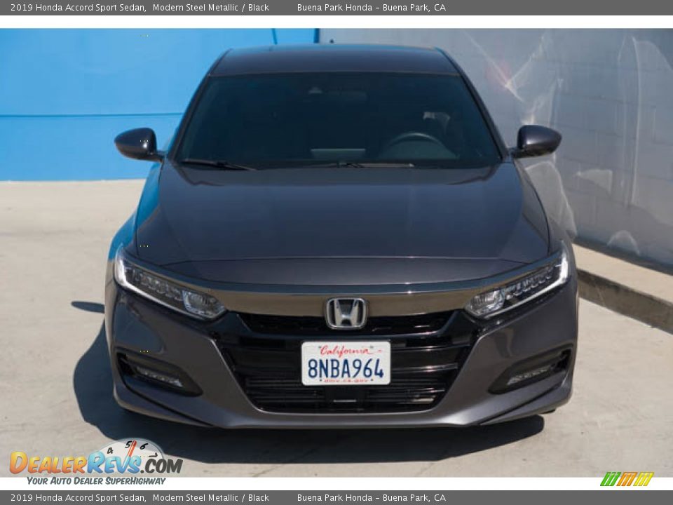 2019 Honda Accord Sport Sedan Modern Steel Metallic / Black Photo #7