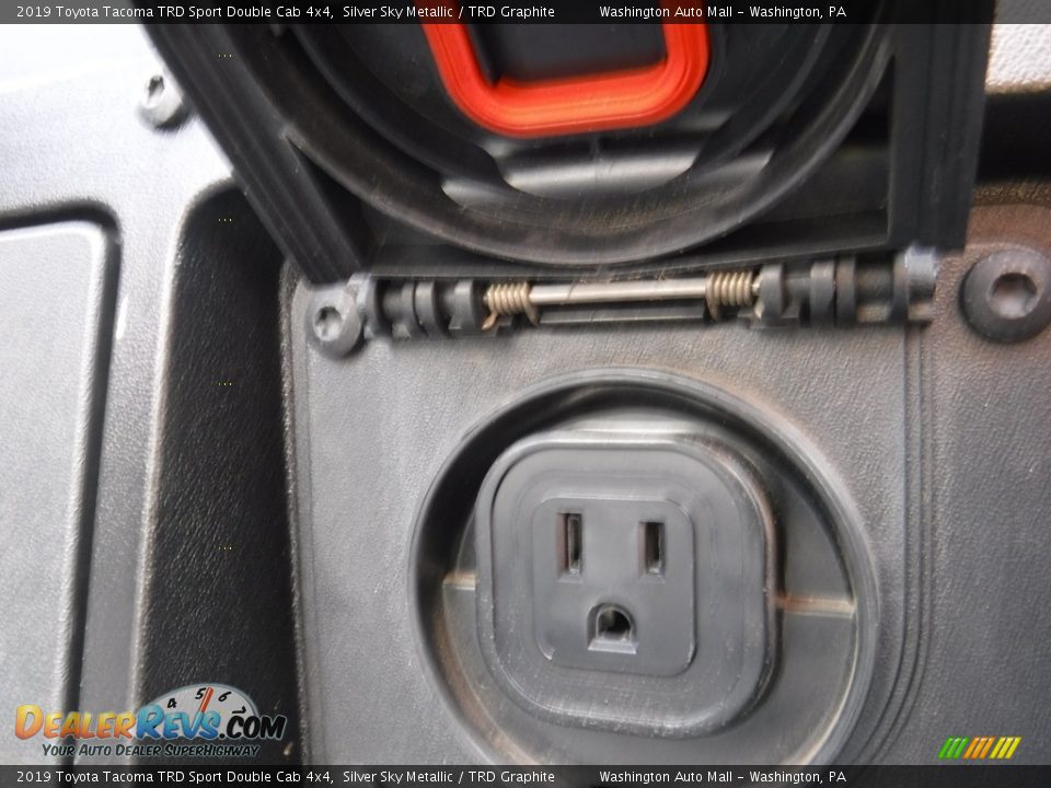2019 Toyota Tacoma TRD Sport Double Cab 4x4 Silver Sky Metallic / TRD Graphite Photo #21