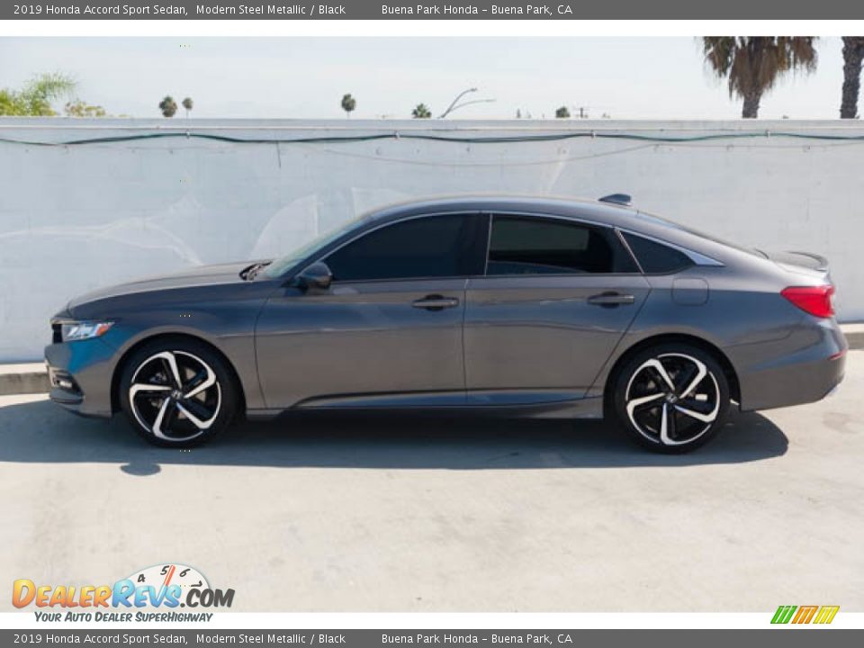 2019 Honda Accord Sport Sedan Modern Steel Metallic / Black Photo #8