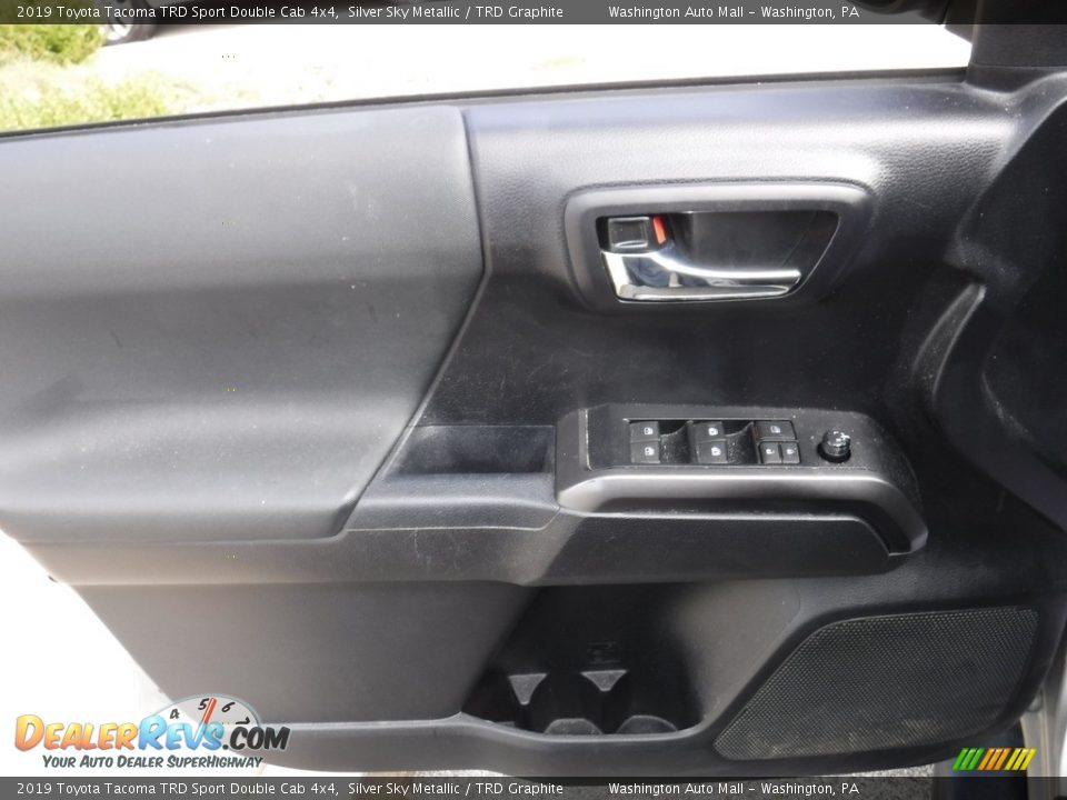 2019 Toyota Tacoma TRD Sport Double Cab 4x4 Silver Sky Metallic / TRD Graphite Photo #24