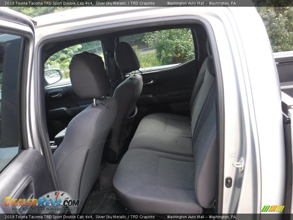 2019 Toyota Tacoma TRD Sport Double Cab 4x4 Silver Sky Metallic / TRD Graphite Photo #26