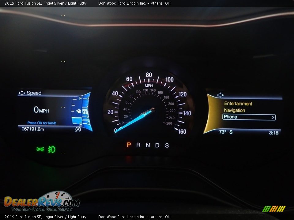 2019 Ford Fusion SE Ingot Silver / Light Putty Photo #31