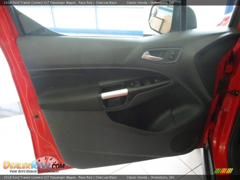 2018 Ford Transit Connect XLT Passenger Wagon Race Red / Charcoal Black Photo #27