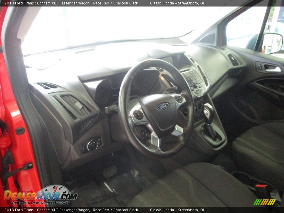 2018 Ford Transit Connect XLT Passenger Wagon Race Red / Charcoal Black Photo #28