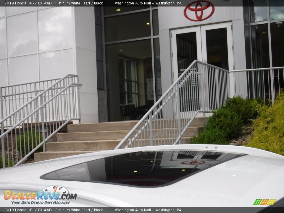 2019 Honda HR-V EX AWD Platinum White Pearl / Black Photo #3