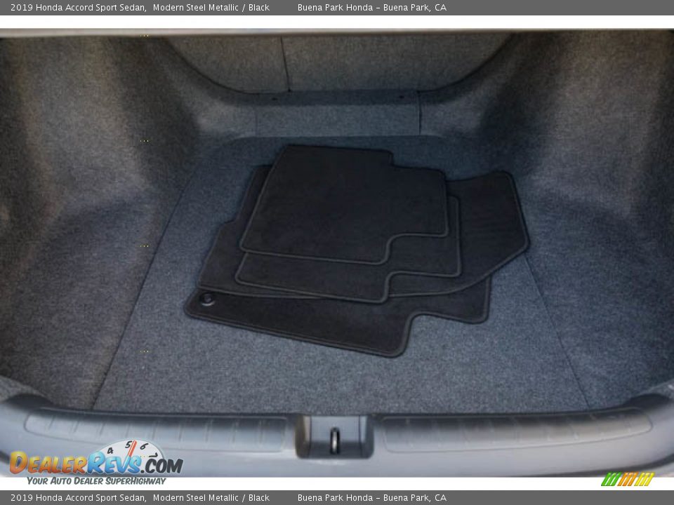 2019 Honda Accord Sport Sedan Modern Steel Metallic / Black Photo #21