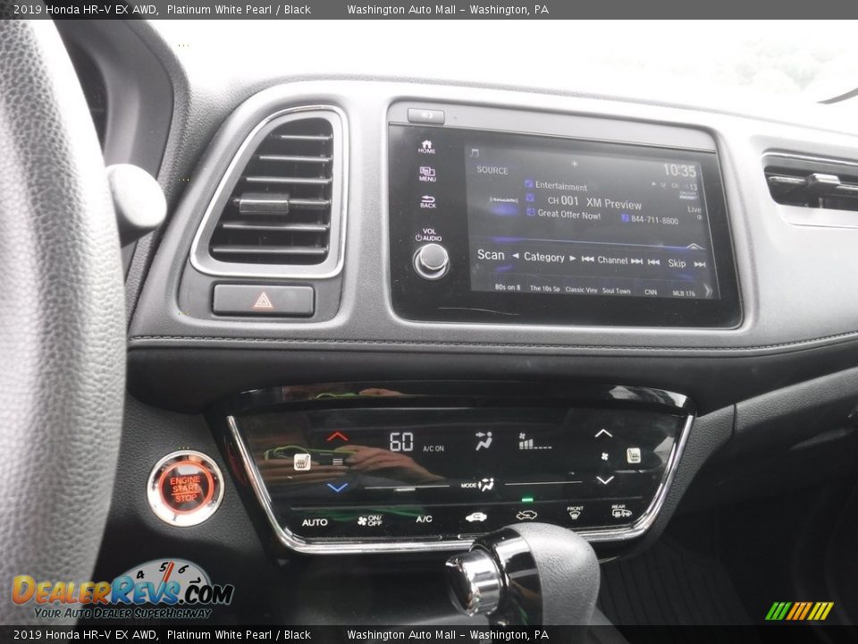 2019 Honda HR-V EX AWD Platinum White Pearl / Black Photo #4