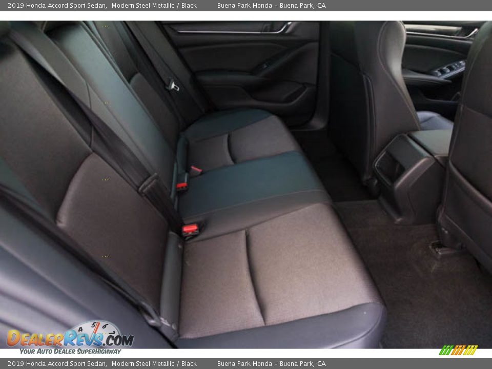 2019 Honda Accord Sport Sedan Modern Steel Metallic / Black Photo #22