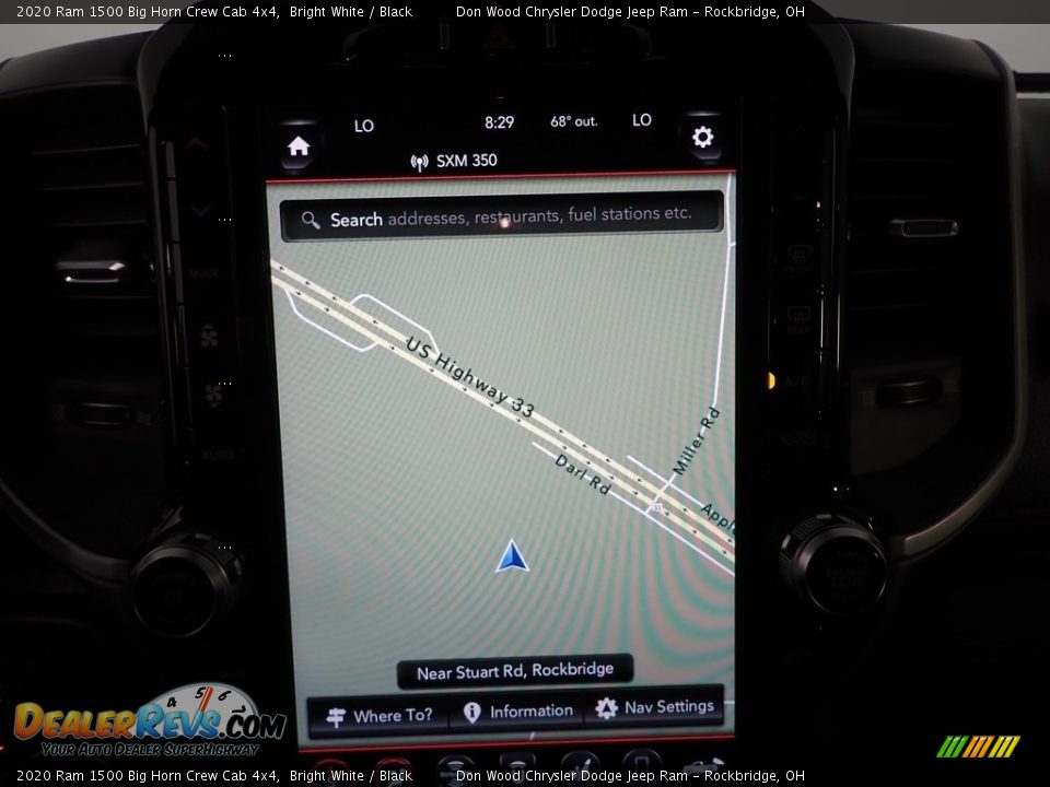 2020 Ram 1500 Big Horn Crew Cab 4x4 Bright White / Black Photo #5