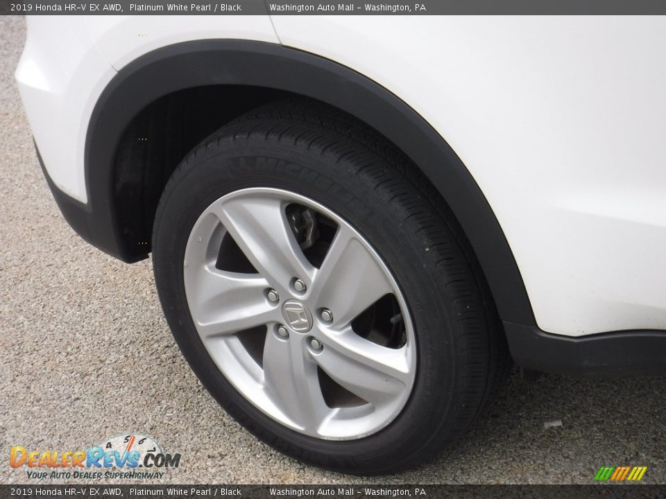 2019 Honda HR-V EX AWD Platinum White Pearl / Black Photo #8