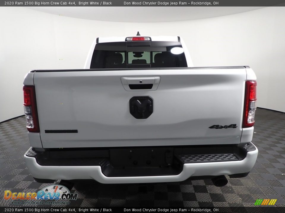 2020 Ram 1500 Big Horn Crew Cab 4x4 Bright White / Black Photo #9