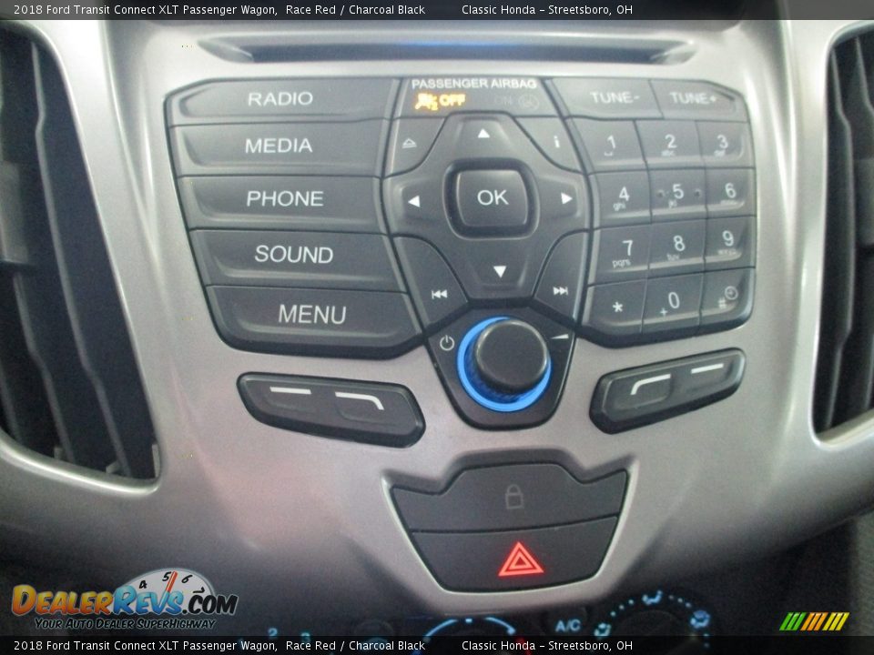 2018 Ford Transit Connect XLT Passenger Wagon Race Red / Charcoal Black Photo #36