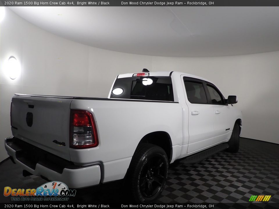 2020 Ram 1500 Big Horn Crew Cab 4x4 Bright White / Black Photo #11