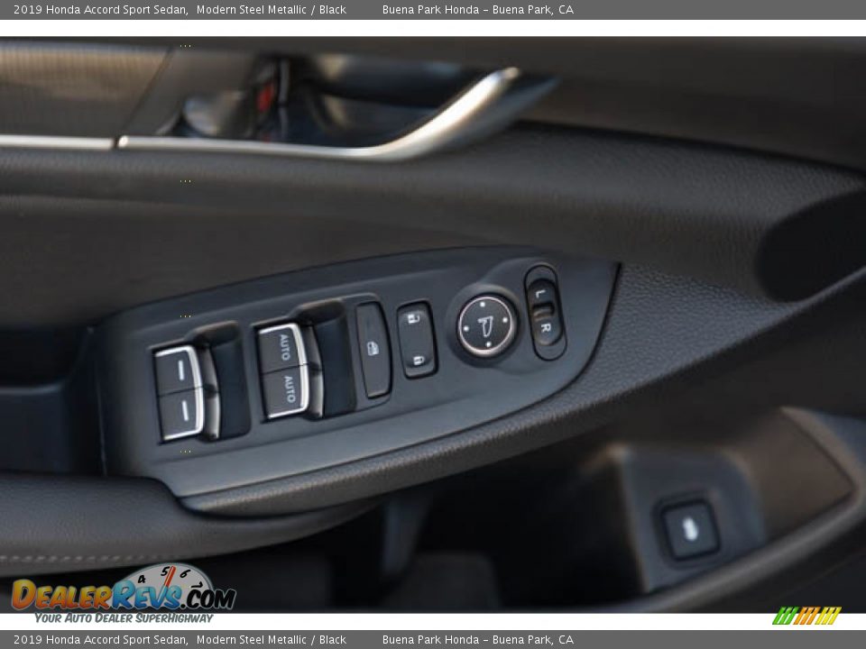 2019 Honda Accord Sport Sedan Modern Steel Metallic / Black Photo #30