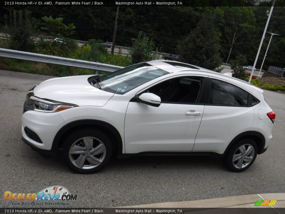 2019 Honda HR-V EX AWD Platinum White Pearl / Black Photo #11