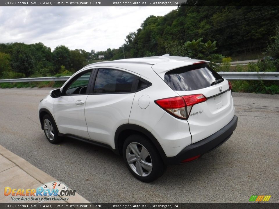 2019 Honda HR-V EX AWD Platinum White Pearl / Black Photo #12