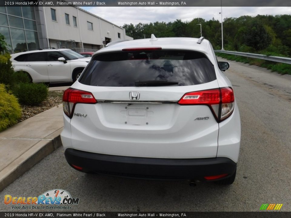 2019 Honda HR-V EX AWD Platinum White Pearl / Black Photo #13