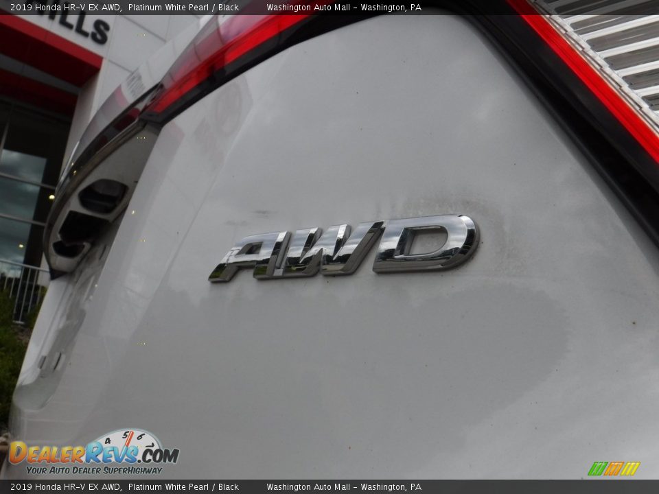 2019 Honda HR-V EX AWD Platinum White Pearl / Black Photo #15