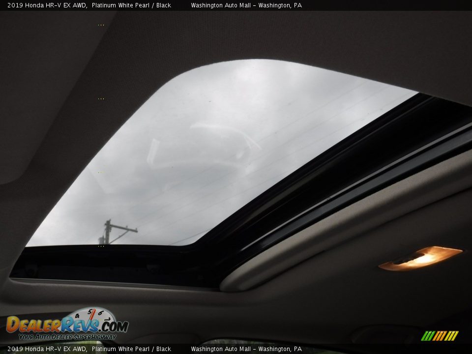2019 Honda HR-V EX AWD Platinum White Pearl / Black Photo #16
