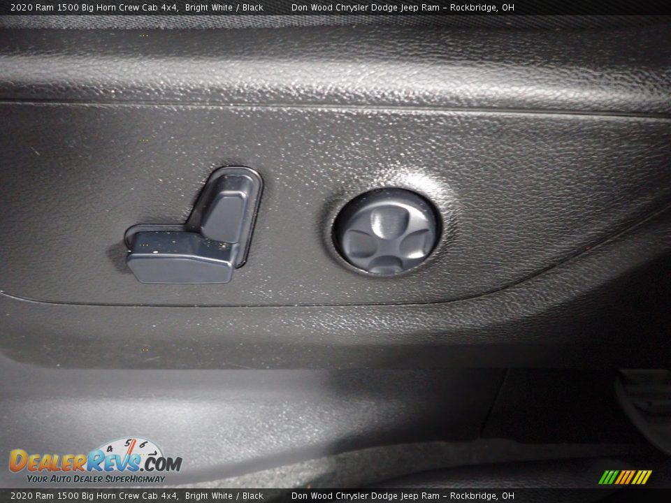 2020 Ram 1500 Big Horn Crew Cab 4x4 Bright White / Black Photo #15