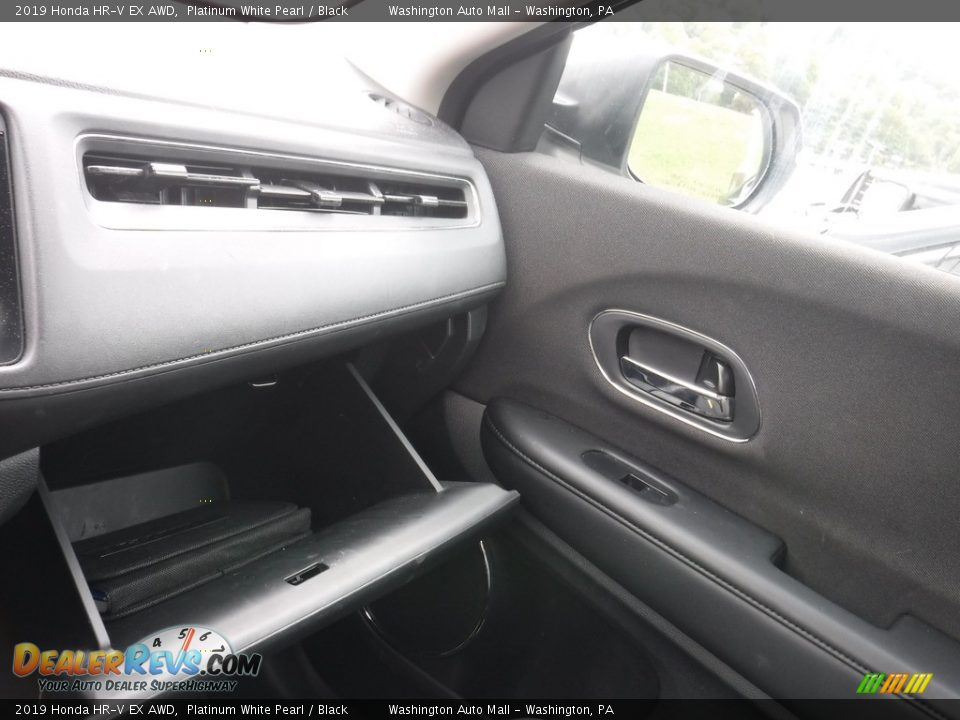 2019 Honda HR-V EX AWD Platinum White Pearl / Black Photo #17