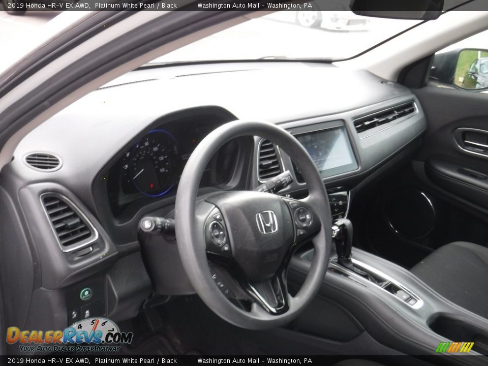 2019 Honda HR-V EX AWD Platinum White Pearl / Black Photo #19
