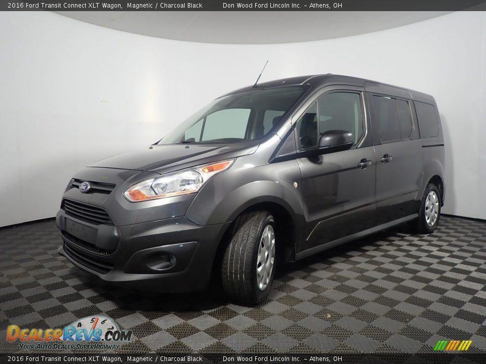 2016 Ford Transit Connect XLT Wagon Magnetic / Charcoal Black Photo #8