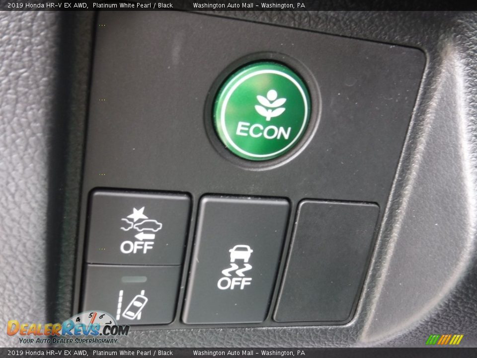2019 Honda HR-V EX AWD Platinum White Pearl / Black Photo #20