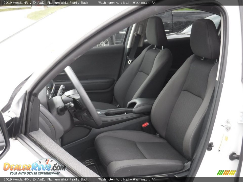 2019 Honda HR-V EX AWD Platinum White Pearl / Black Photo #21