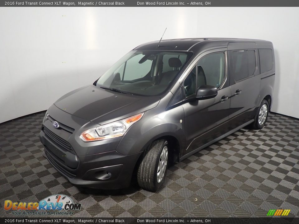 2016 Ford Transit Connect XLT Wagon Magnetic / Charcoal Black Photo #9
