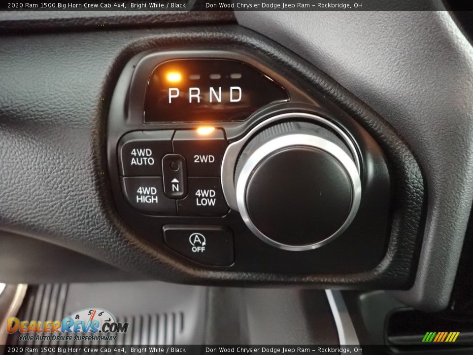 2020 Ram 1500 Big Horn Crew Cab 4x4 Bright White / Black Photo #20