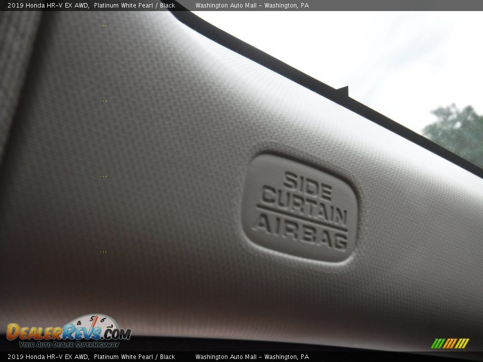 2019 Honda HR-V EX AWD Platinum White Pearl / Black Photo #23