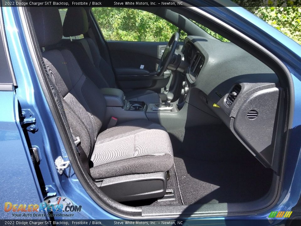 2022 Dodge Charger SXT Blacktop Frostbite / Black Photo #16