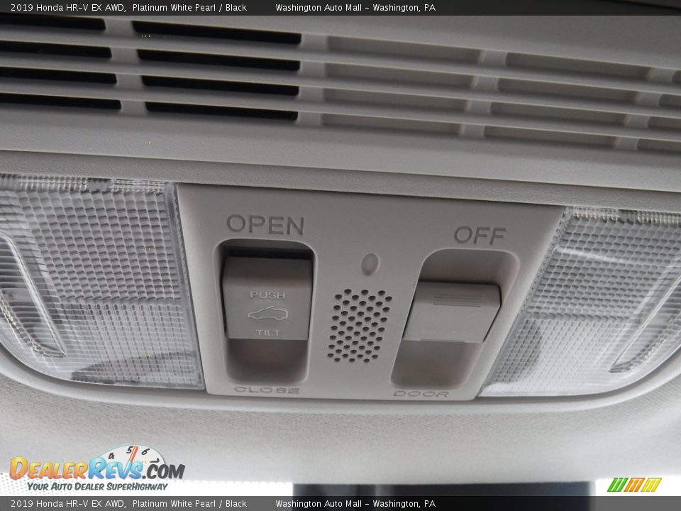 2019 Honda HR-V EX AWD Platinum White Pearl / Black Photo #24